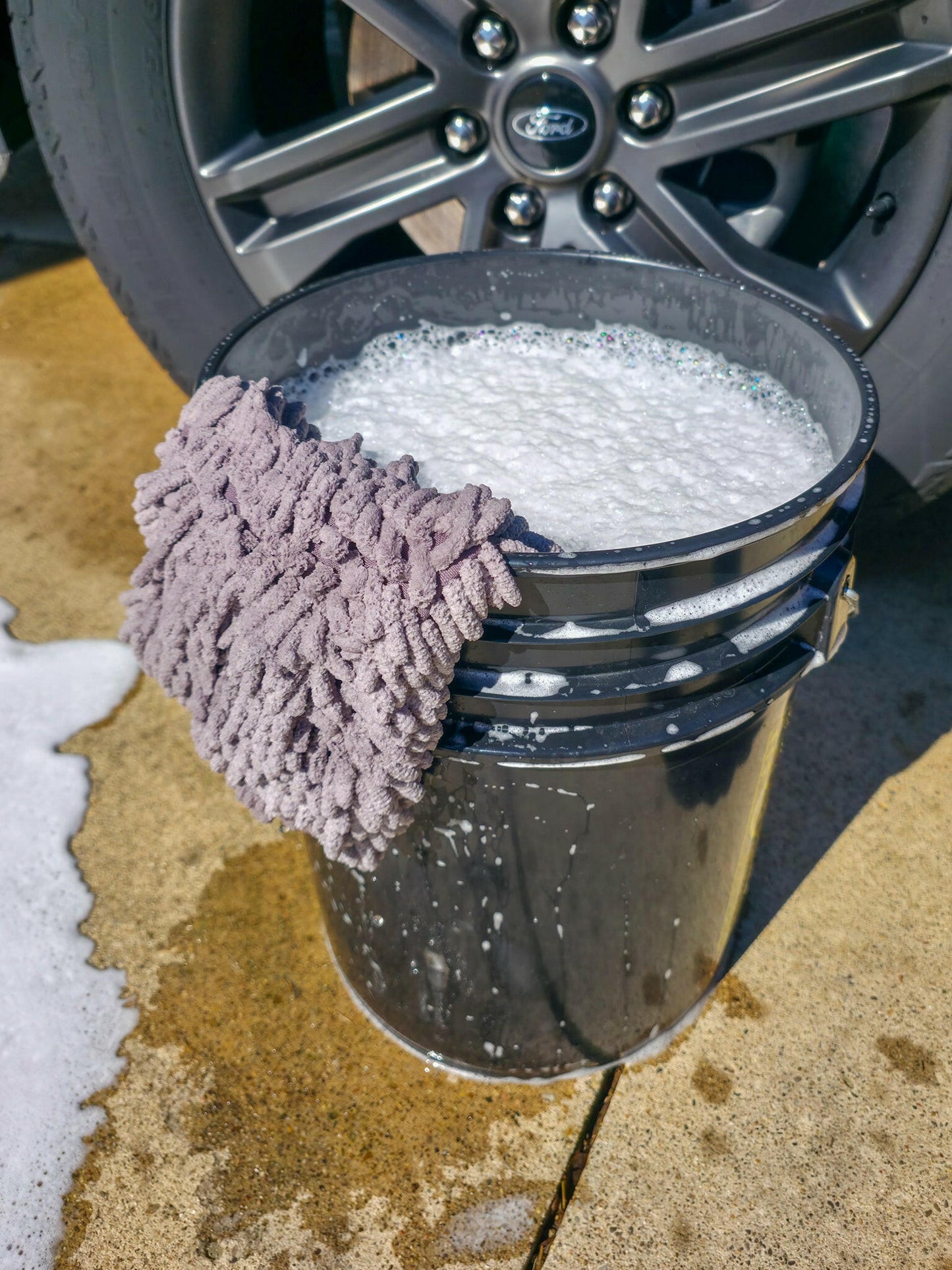 NightGloss Microfiber Wash Mitt - NightGloss Auto Care